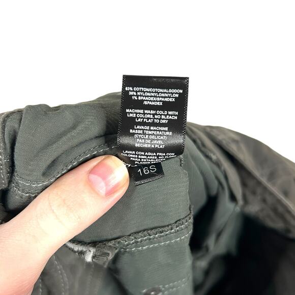 KUHL Pants Womens 8 Kendra Lightweight Hiking Trail Drawstring Nylon Blend Gray - Picture 10 of 11